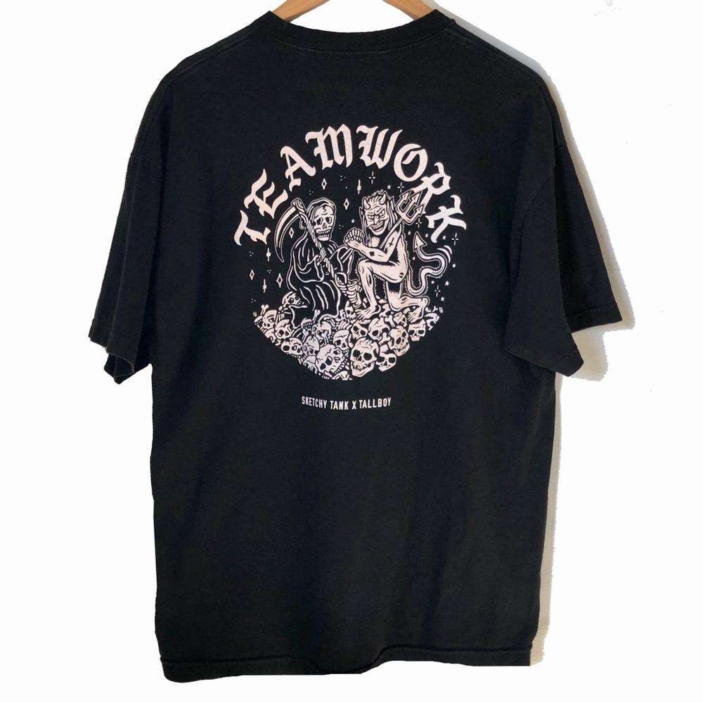 Sketchy Tank collaboration T-shirt
